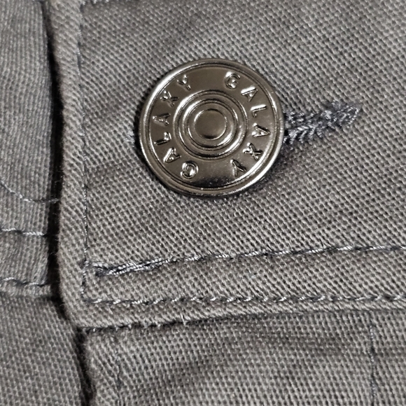 GALAXY by HARVIC Men's Super Stretch Slim Fit Chino Pants Dk Gray 32W 32L - Picture 5 of 10